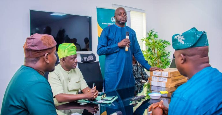 Agbeyewa Farms Donate Computers to Lawmakers in Ekiti State, Nigeria